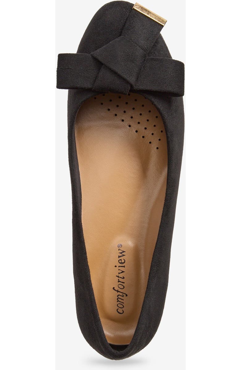 Comfortview The Flynn Slip On Pump, Alternate, color, Black