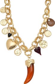 EYE CANDY LOS ANGELES Capri Charm Necklace