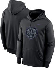 Nike Men's Nike Black LSU Tigers Color Pop Performance Fleece Pullover Hoodie