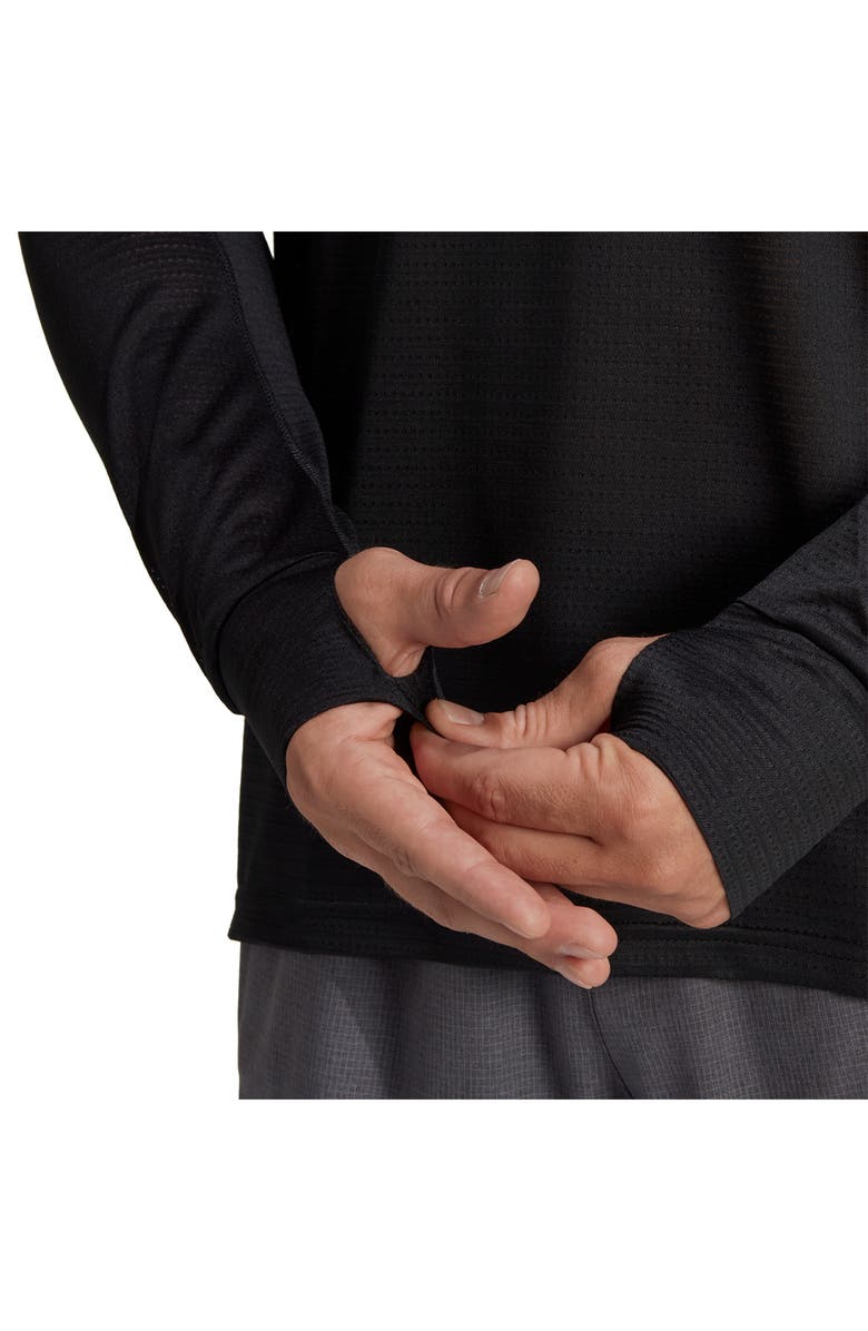 adidas AEROREADY Long Sleeve T-Shirt, Alternate, color, 