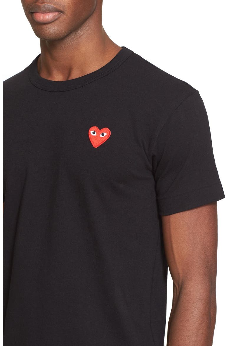 Cotton Jersey T-Shirt, Alternate, color, BLACK