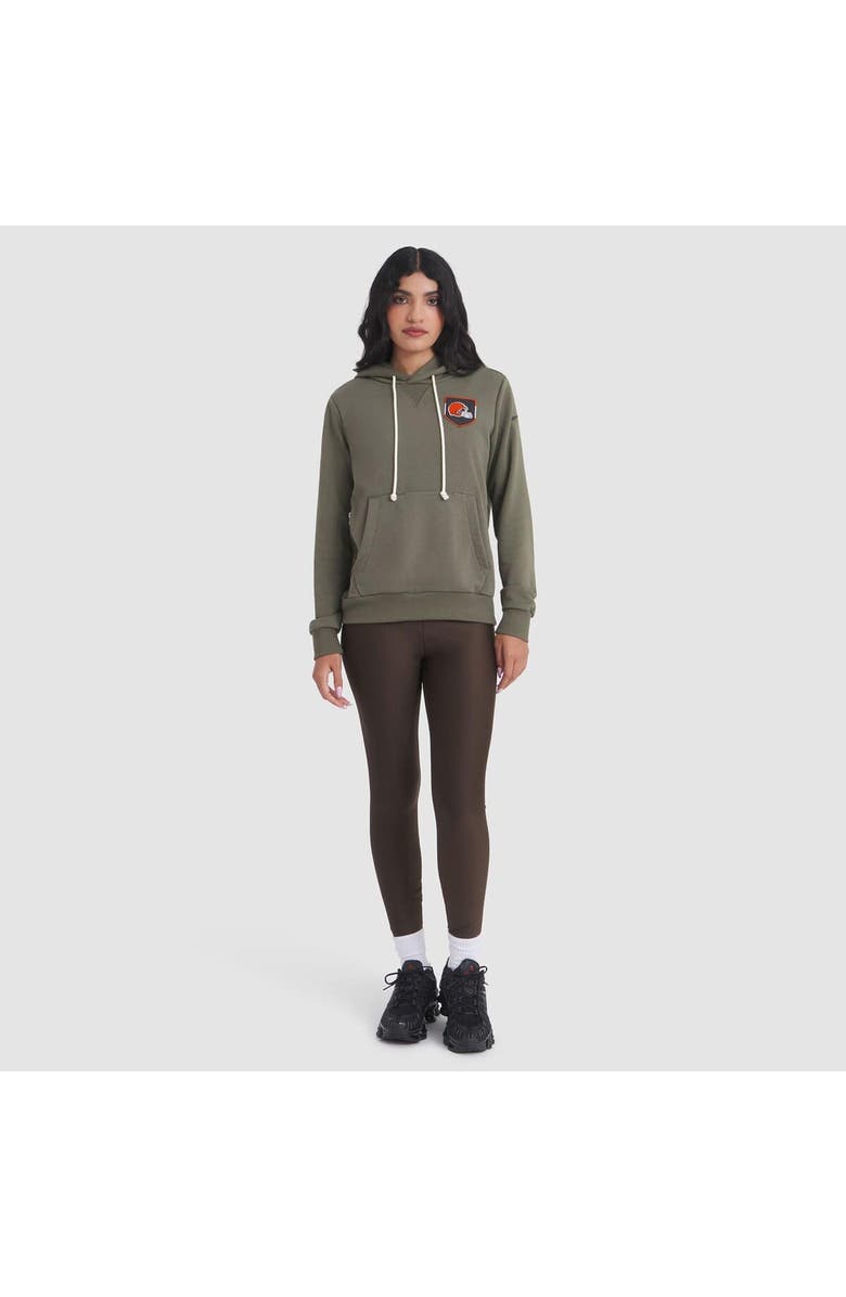 Nike Women's Nike Olive Cleveland Browns 2025 Salute to Service Sideline Standard Issue Dri-FIT Hoodie, Alternate, color, Olive