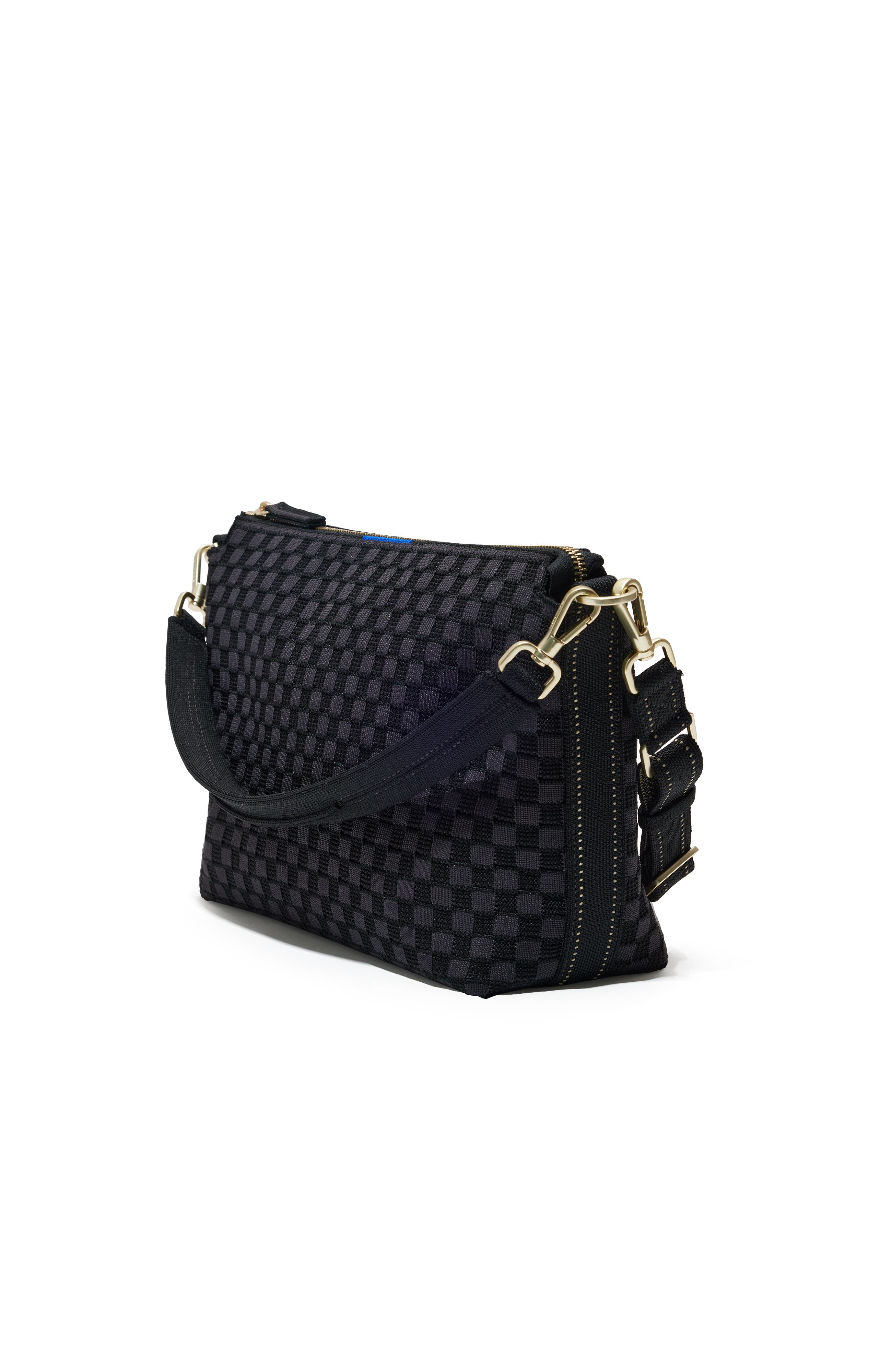 Rothy's The Daily Crossbody, Alternate, color, Black Sand