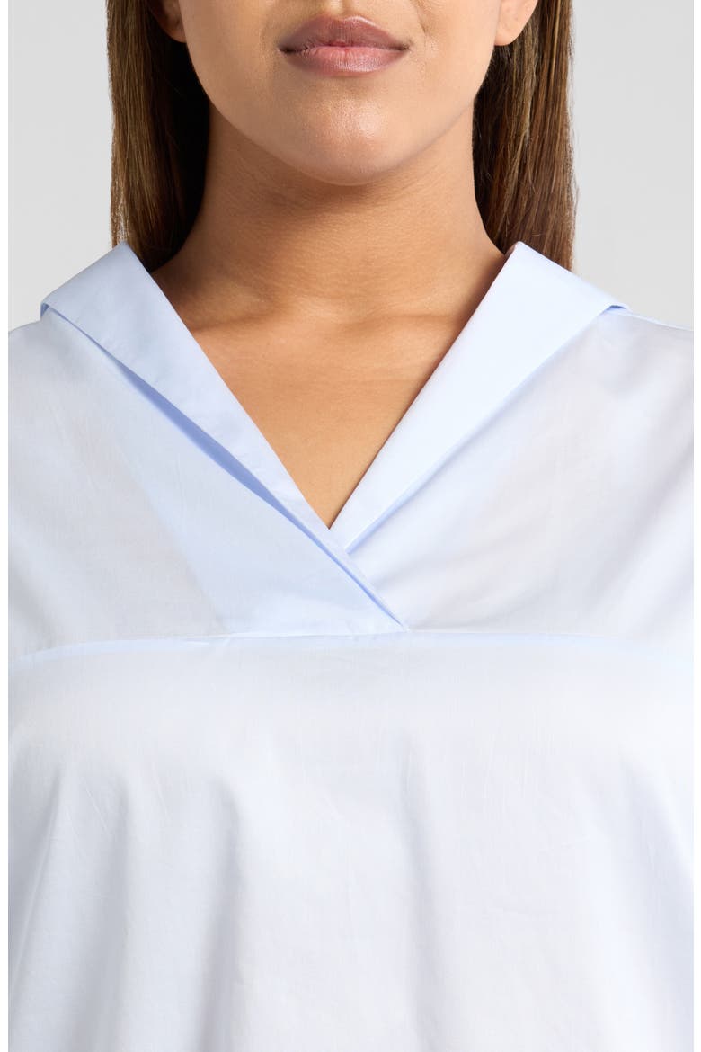 Oriana Cotton Top, Alternate, color, LIGHT BLUE