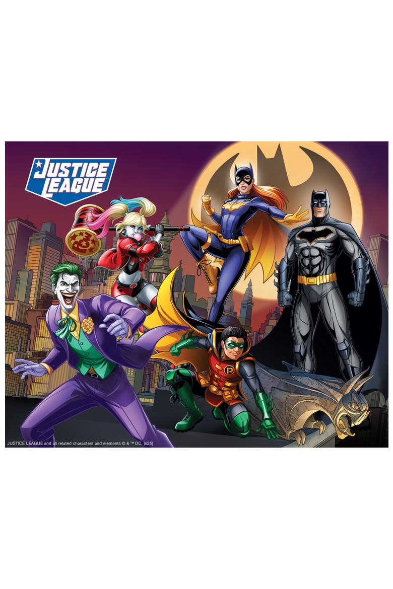 Justice League 100pc Puzzles 4-Pack, Alternate, color, Multicolor