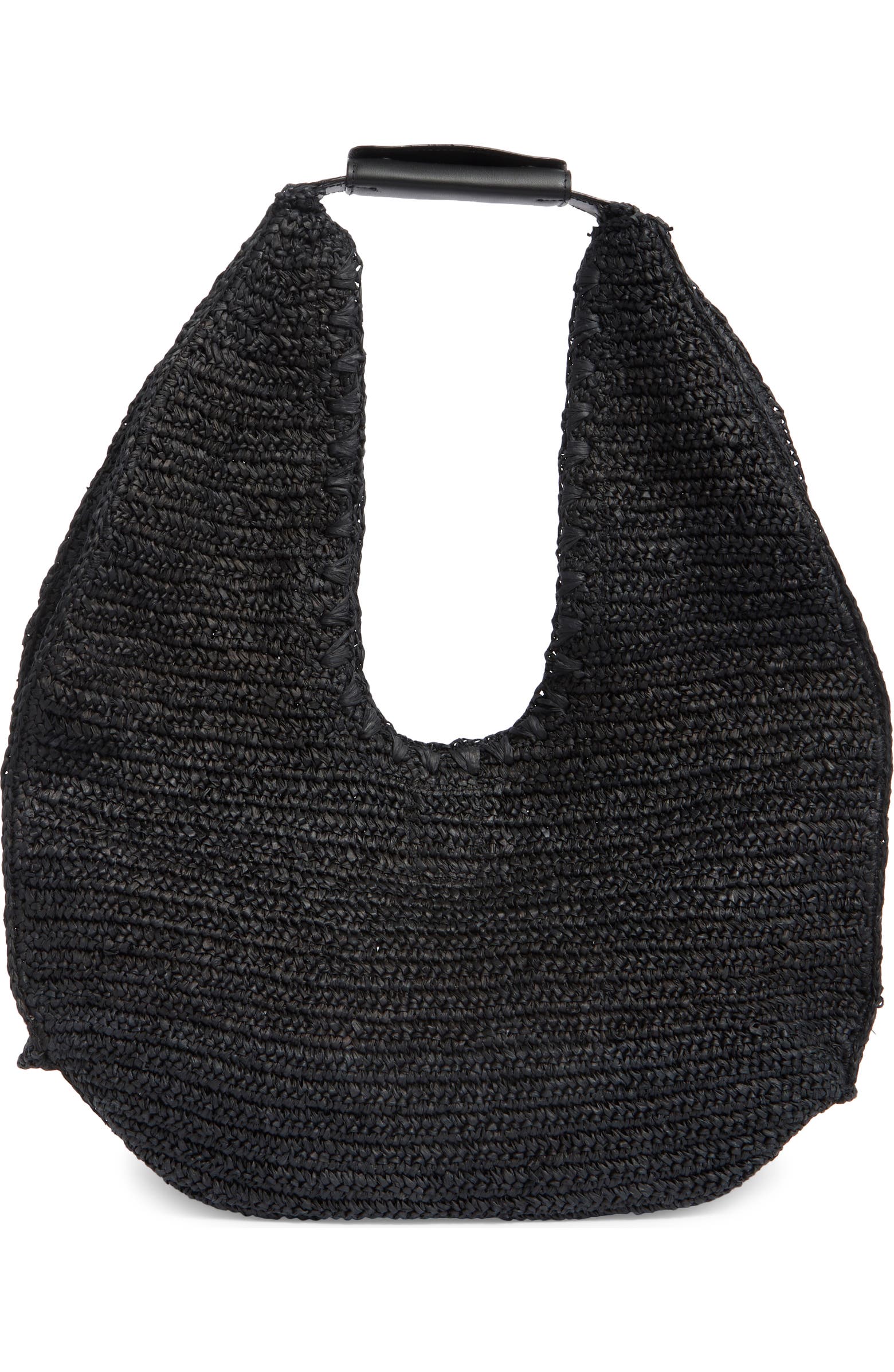 BCBG Woven Raffia Shoulder Bag | Nordstromrack