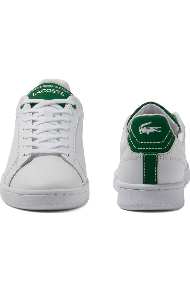 Lacoste Carnaby Pro Sneaker, Alternate, color, White/ Green