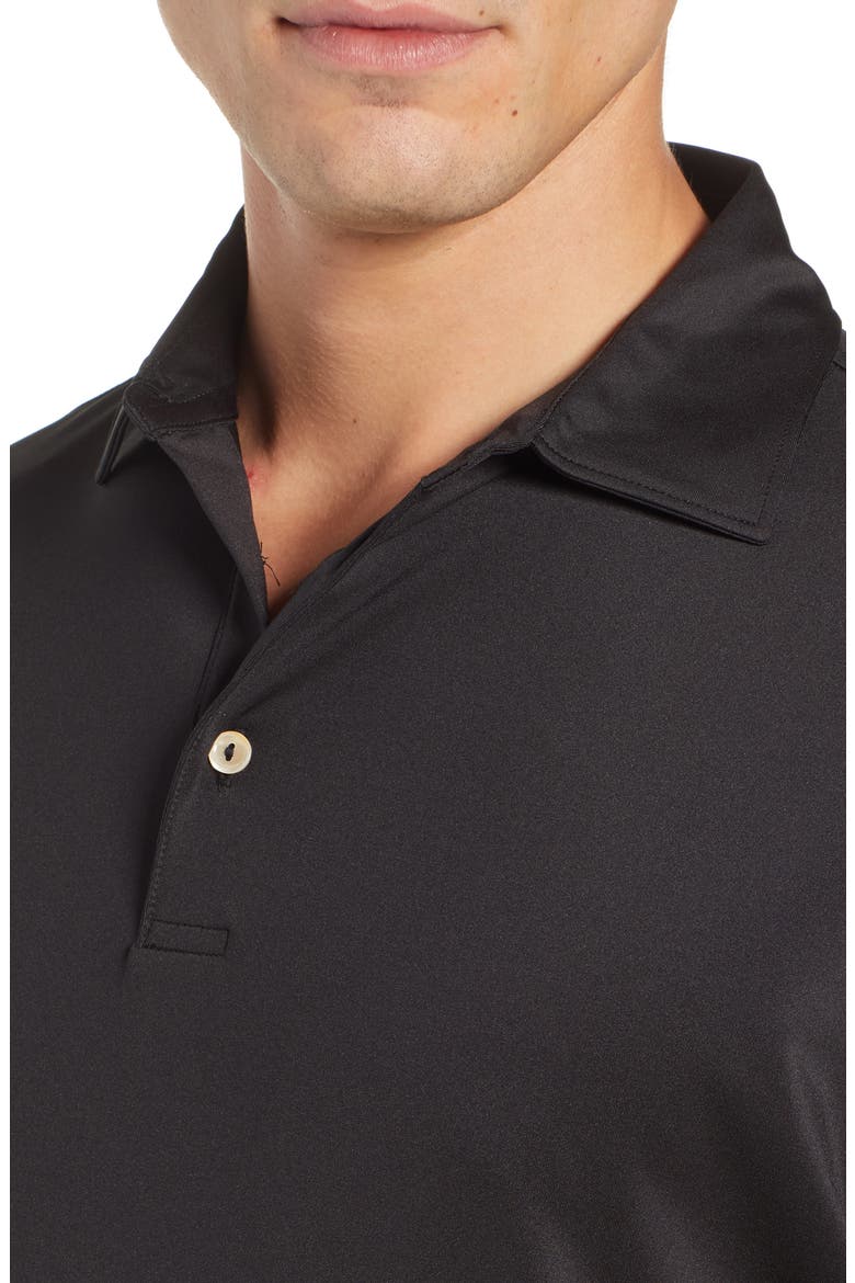 Sean Regular Fit Stretch Jersey Polo, Alternate, color, BLACK