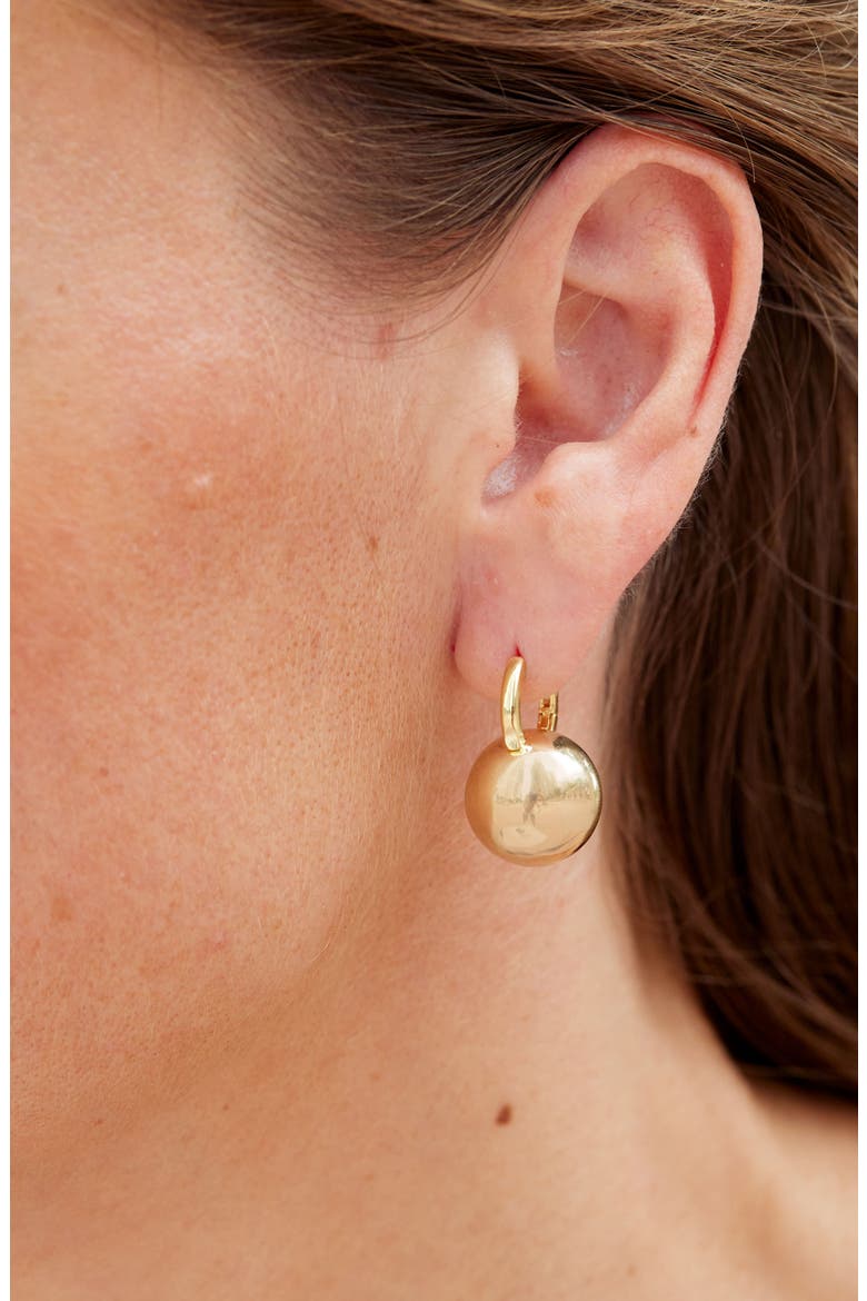 Ball Drop Earrings, Alternate, color, YELLOW