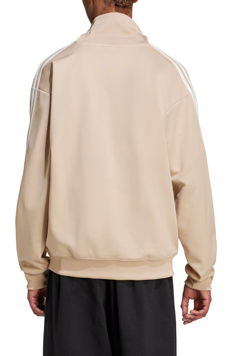 adidas Oversize Funnel Neck Quarter Zip Track Top | Nordstrom