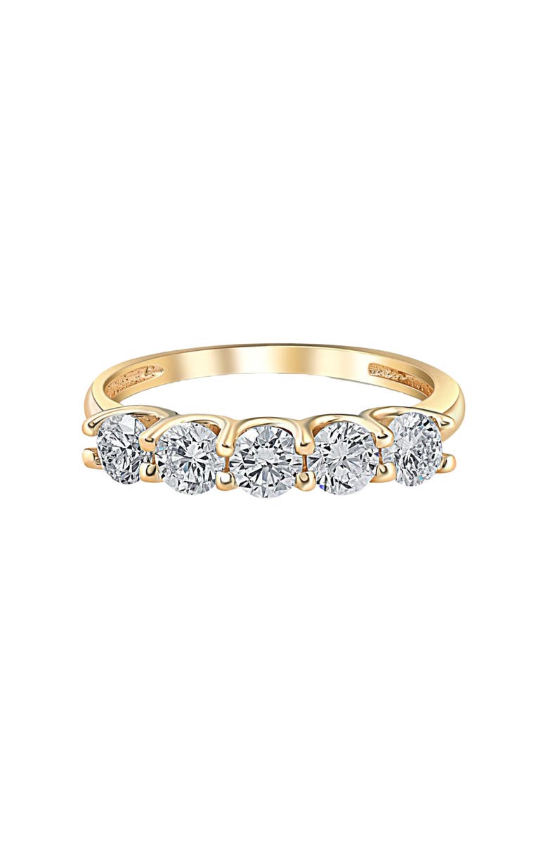 Bliss Diamond 1Ct T.W. Five Stone Diamond Wedding Ring 14k or Gold Lab Grown, Main, color, 