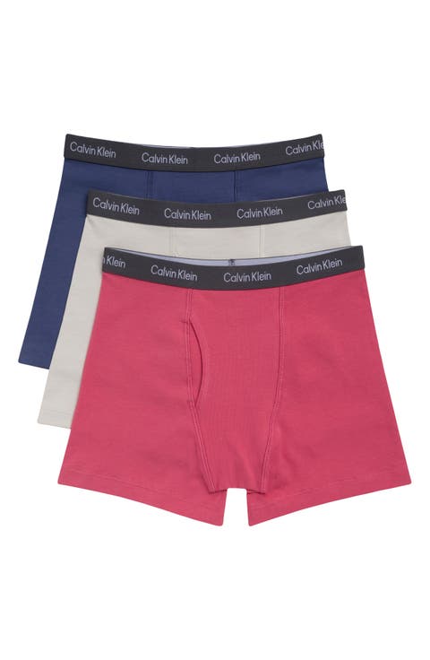 Kids' Assorted 3-Pack Stretch Cotton Boxer Briefs (Little Kid & Big Kid)