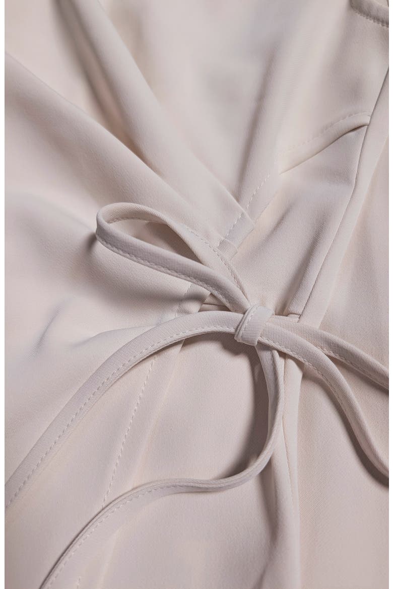 Asymmetrical Luxe Crepe Top, Alternate, color, BONE