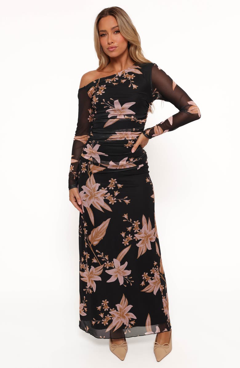 Petal & Pup Bloise Floral Off the Shoulder Mesh Top, Alternate, color, 