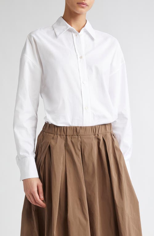 Max Mara Ateneo Button-up Shirt In White