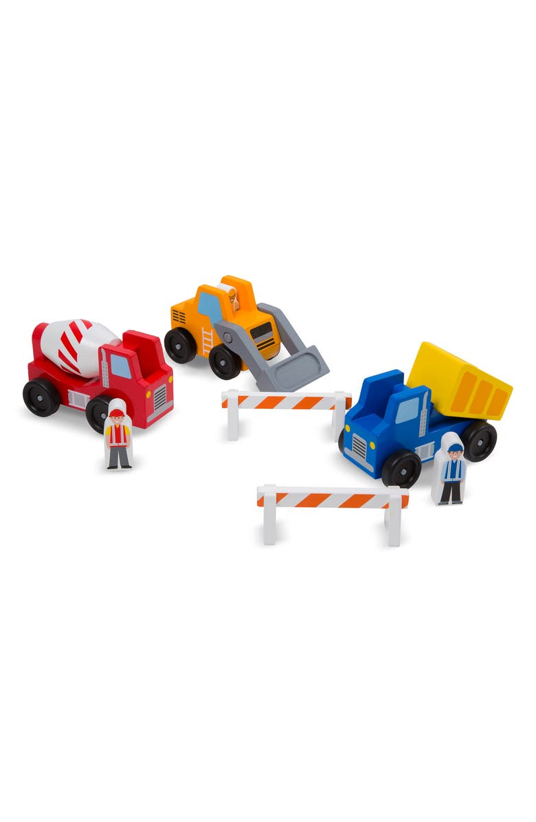 Melissa & Doug Construction Vehicle Set, Main, color,