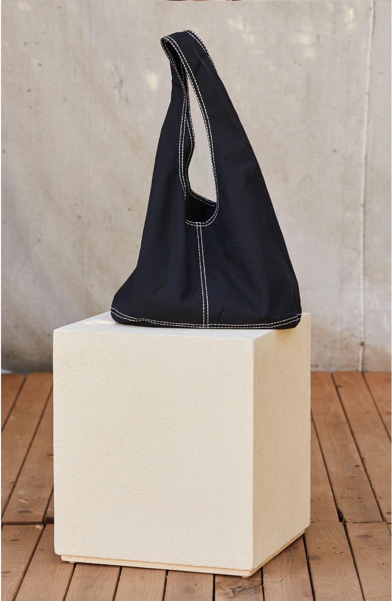 CRESCENT Contrast Stitch Hobo Bag, Alternate, color,