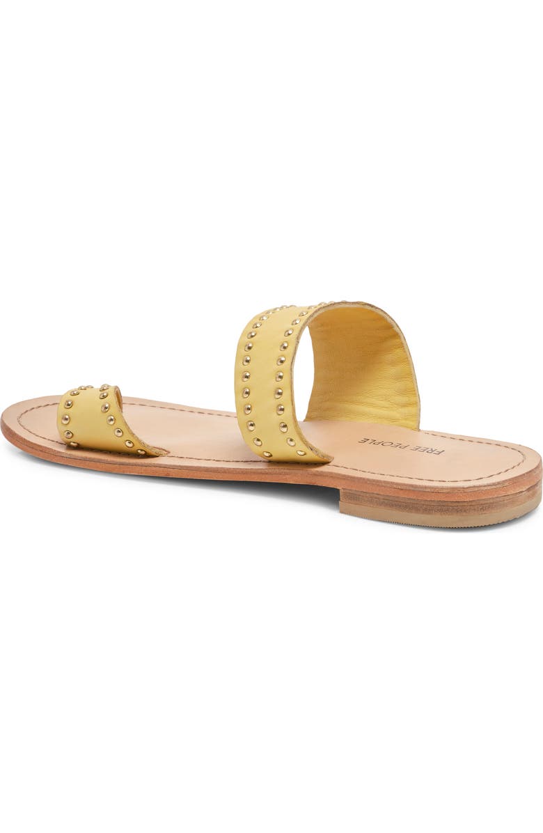 Free People Amelie Tiny Stud Sandal, Alternate, color, Sun Butter