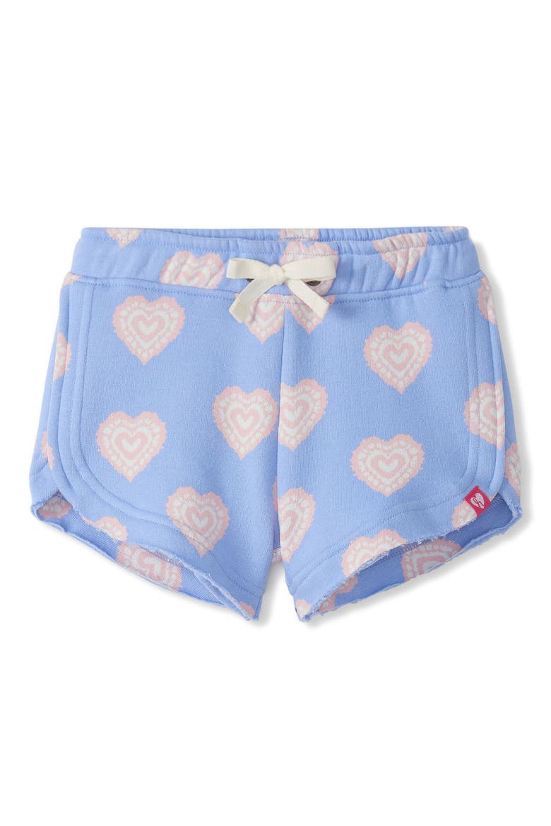 Kids' Heart Burst Shorts, Main, color, BLUE