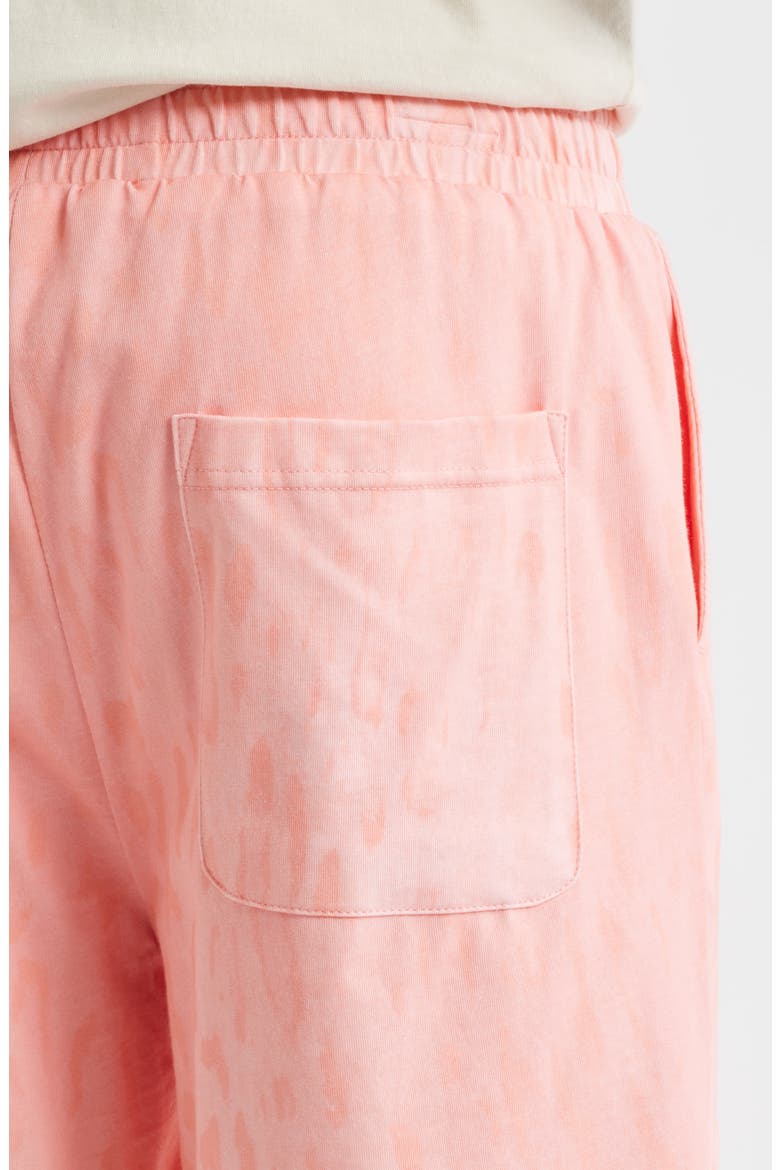 Preda Cotton Pull-On Shorts, Alternate, color, SALMON