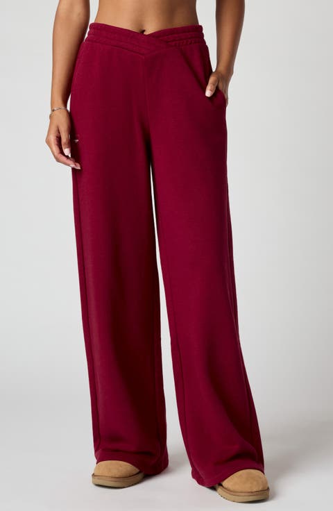 Cozy Crush V Wide Leg Sweatpants