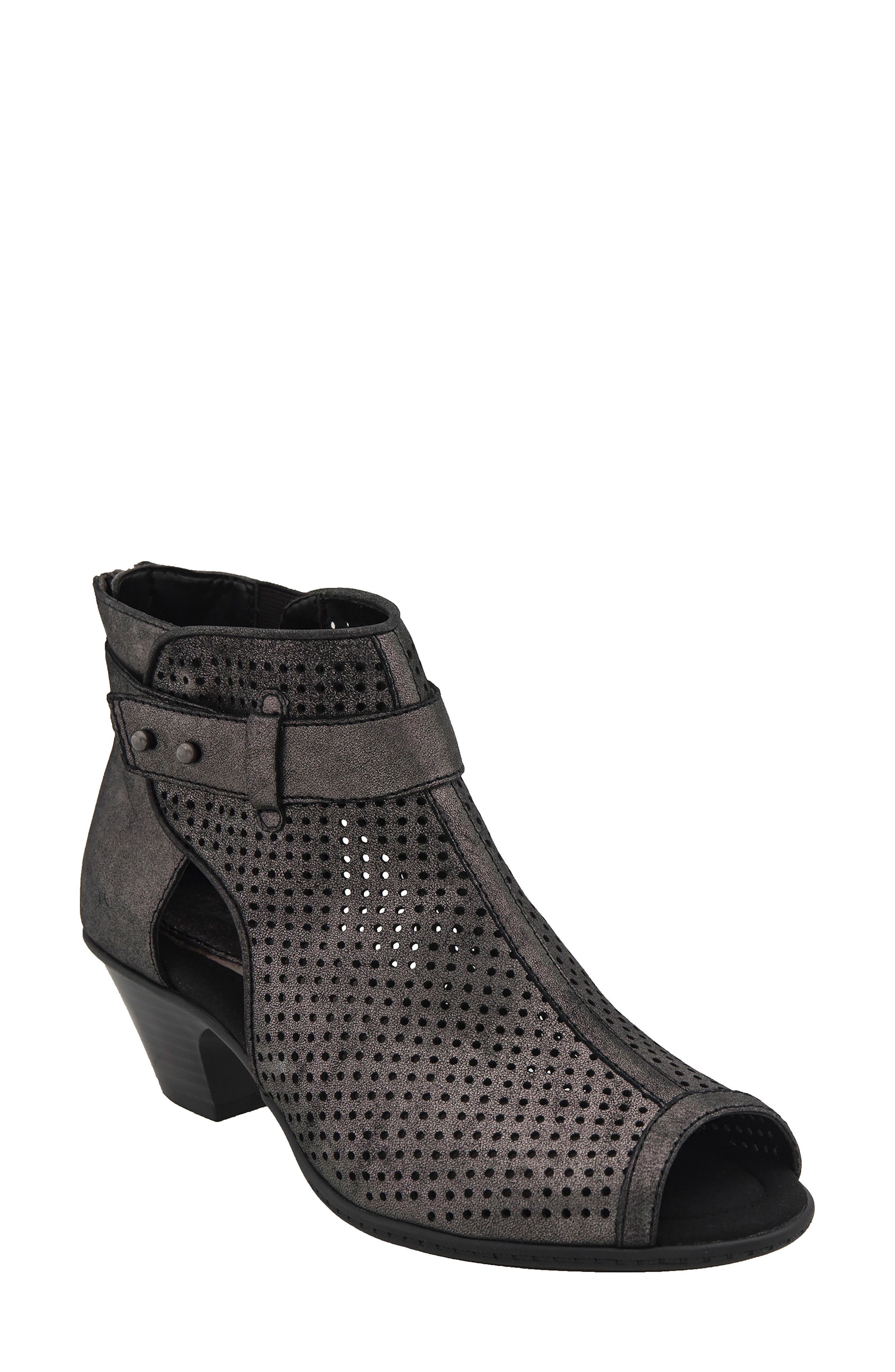 Earth<sup>®</sup> Intrepid Peep Toe Bootie, Main, color, 