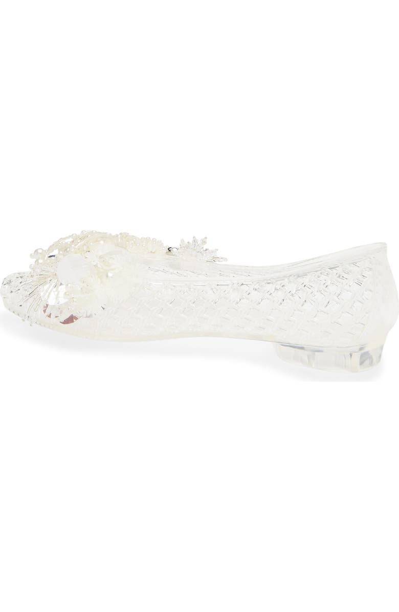 HEAVENLY JELLY Glam Jelly Ballet Flat, Alternate, color, Clear