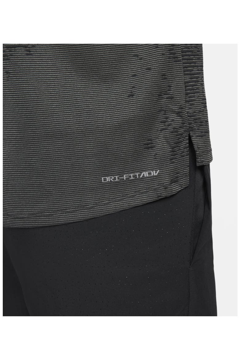 Dri-FIT ADV Run Division TechKnit Running T-Shirt, Alternate, color, BLACK/ BLACK/ IRON GREY
