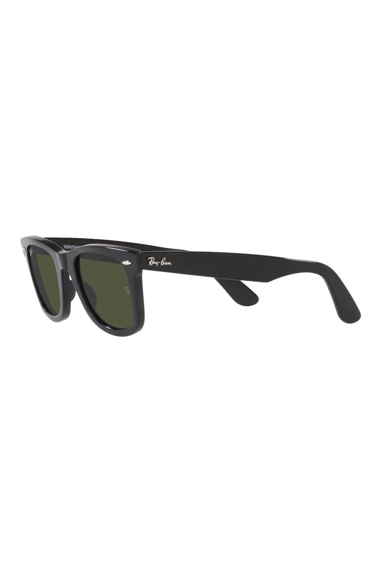 Wayfarer 50mm Square Sunglasses, Alternate, color, DARK GREEN