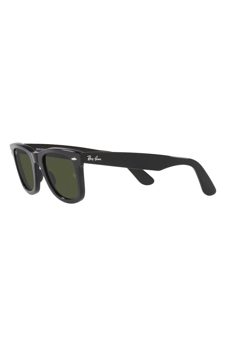 Ray-Ban Wayfarer 50mm Square Sunglasses, Alternate, color, Dark Green