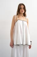 Topshop Linen Blend Camisole