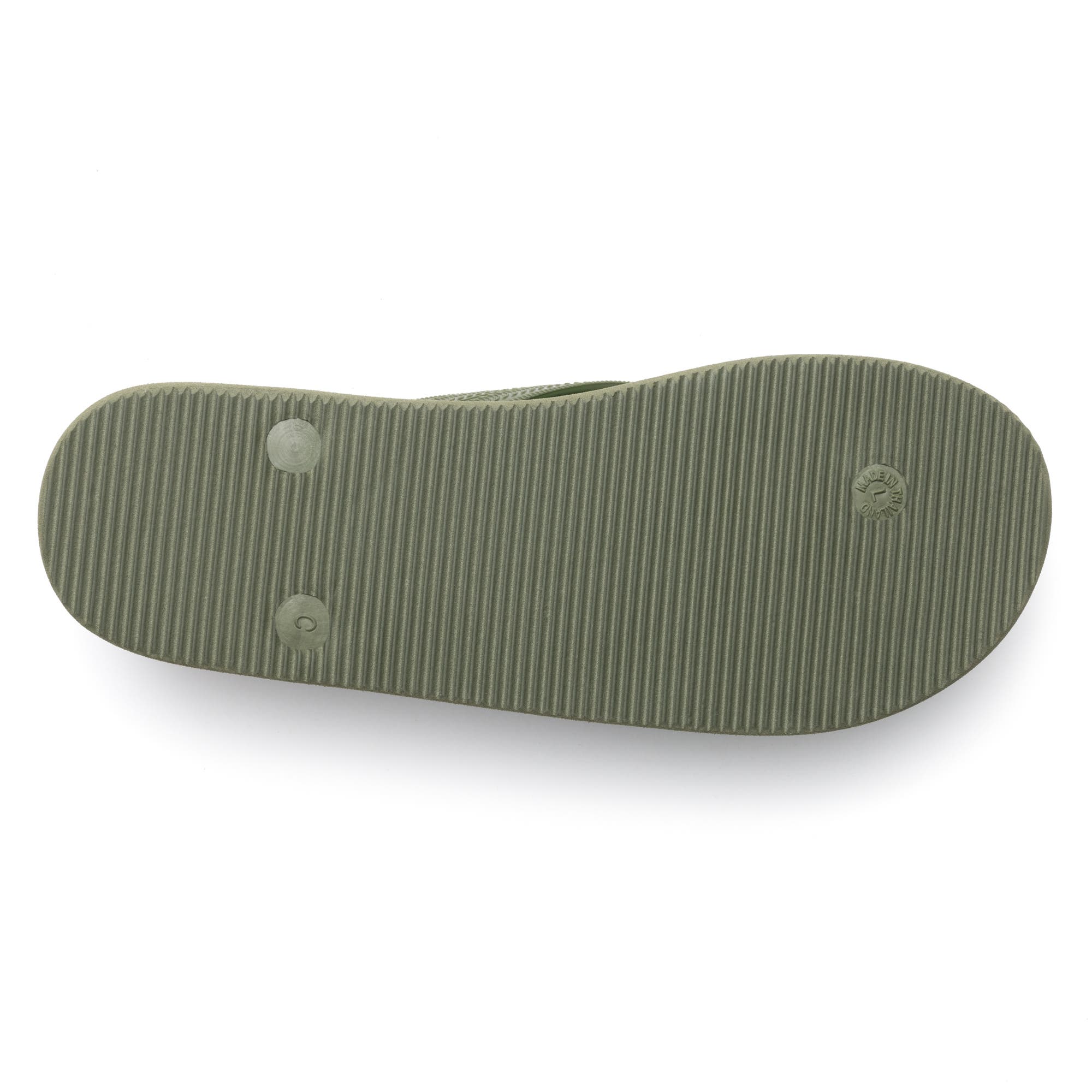 Feelgoodz Womens Classicz Core Natural Rubber Flip-Flop Thong Sandals, Alternate, color, Lichen