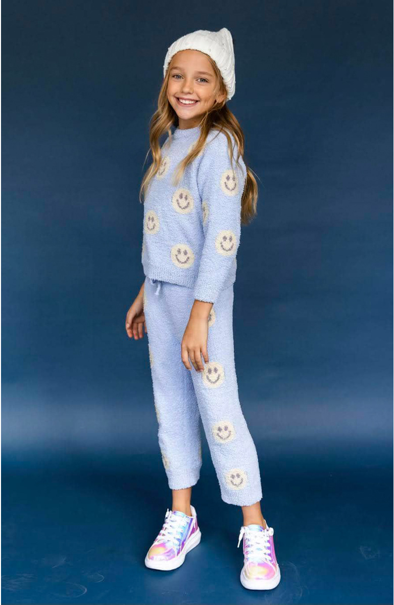 Lola + The Boys Smiley Fuzzy Set, Alternate, color,