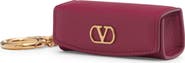 Valentino Garavani VLOGO Lipstick Leather Keychain