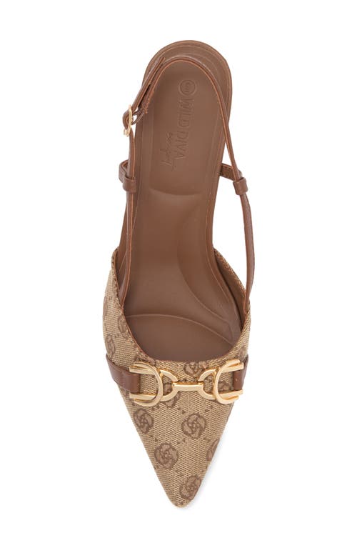 Wild Diva Lounge Aleena Kitten Heel Pump