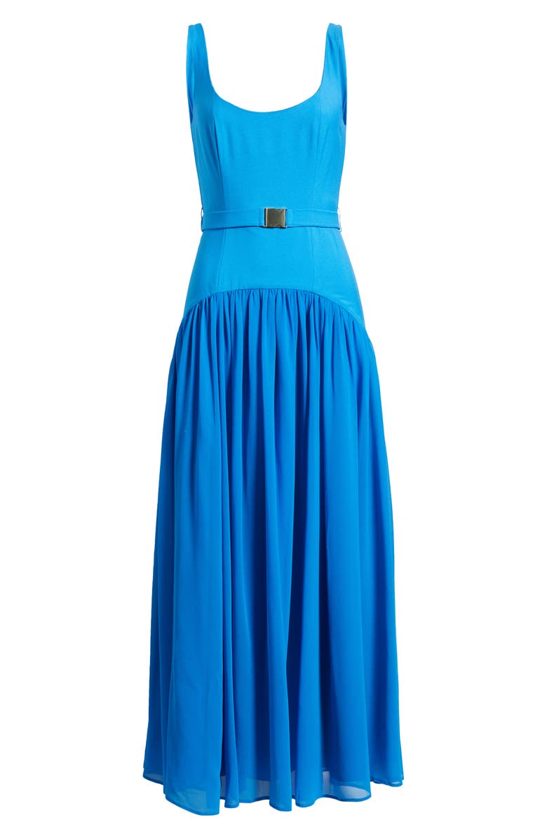 Hutch Drop Waist Sleeveless Maxi Dress, Alternate, color, Cobalt