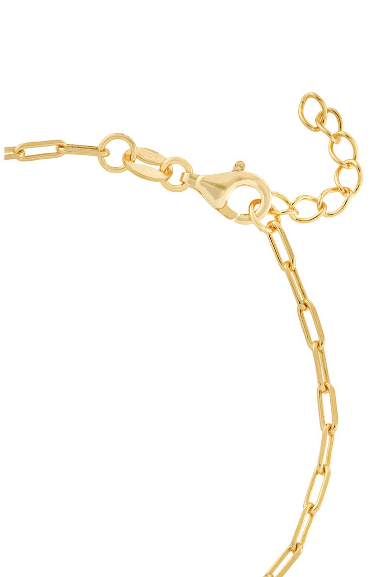 Cubic Zirconia Mariner Link Bracelet, Alternate, color, GOLD