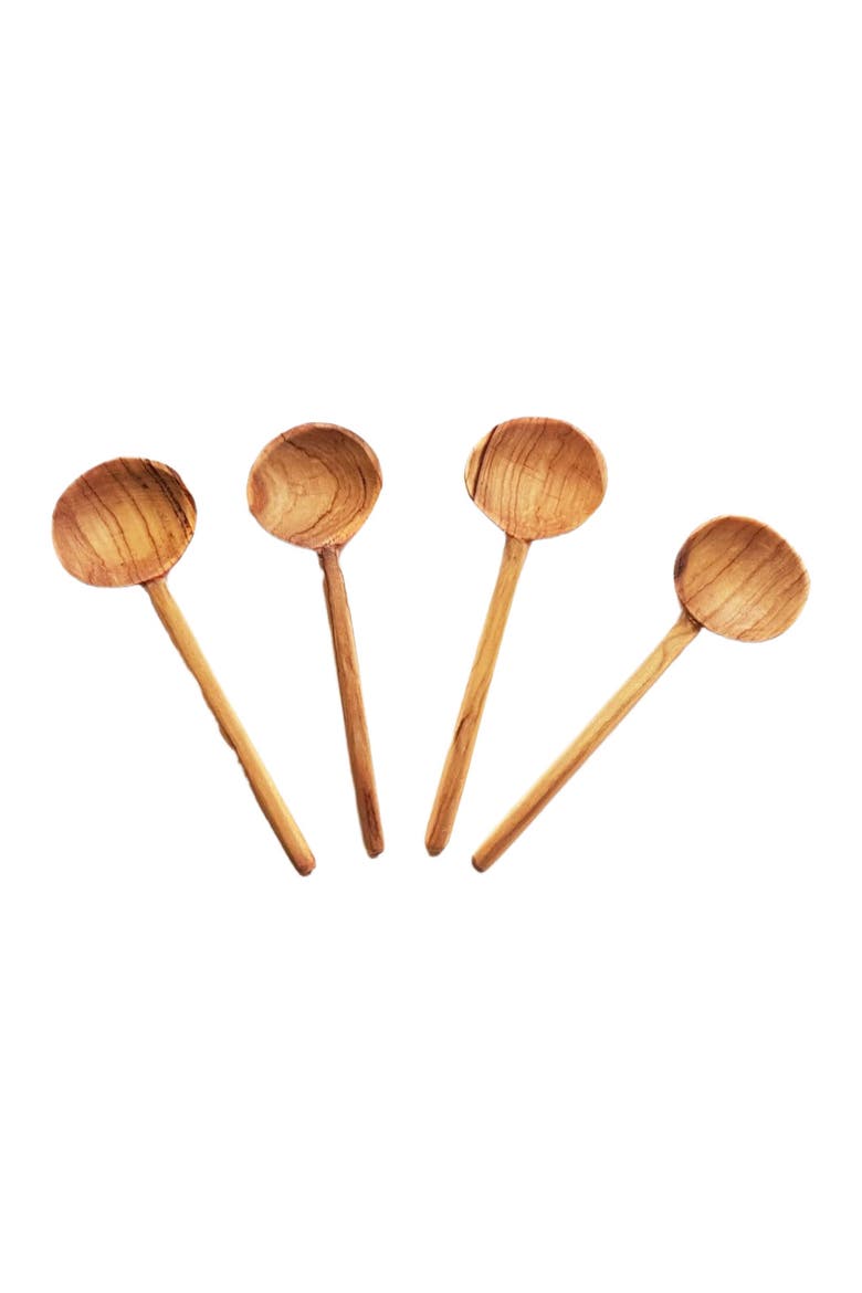 Coffee Spoon - Set of 4, Alternate, color, Natural