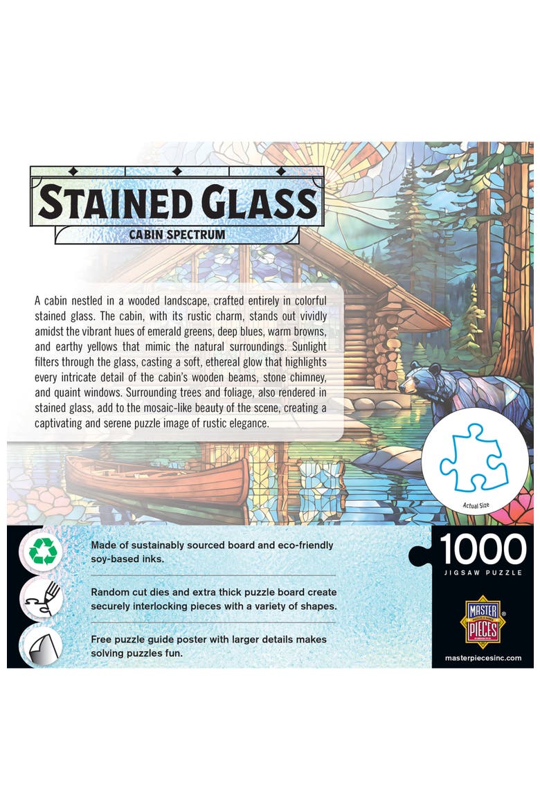 Cabin Spectrum 1000 Piece Jigsaw Puzzle, Alternate, color, Multicolor