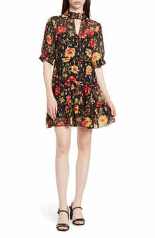 Love By Design Marion Smock Neck Babydoll Dress