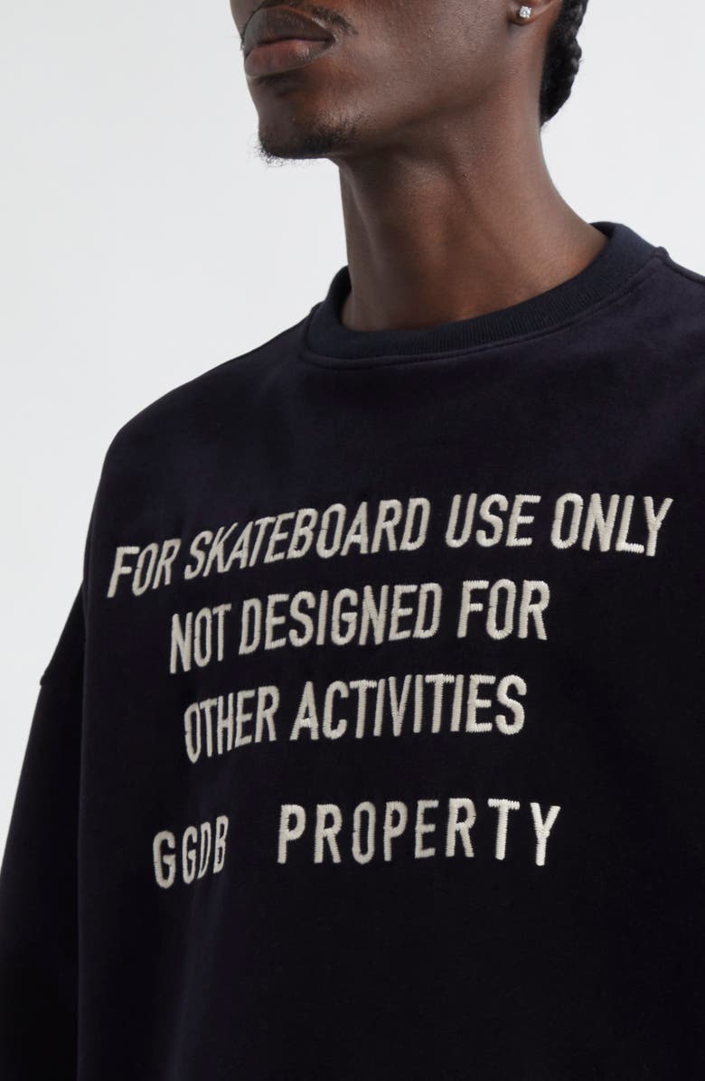 Golden Goose Gender Inclusive Journey Graphic Sweatshirt, Alternate, color,