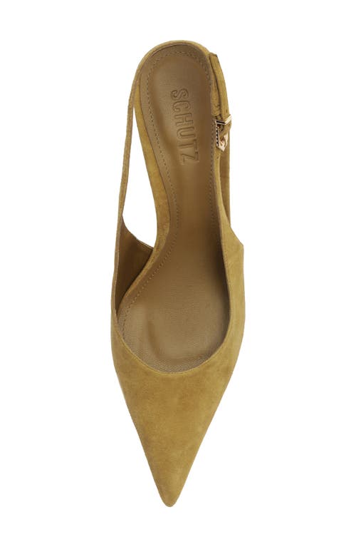 Schutz Alicia Pointed Toe Slingback Pump