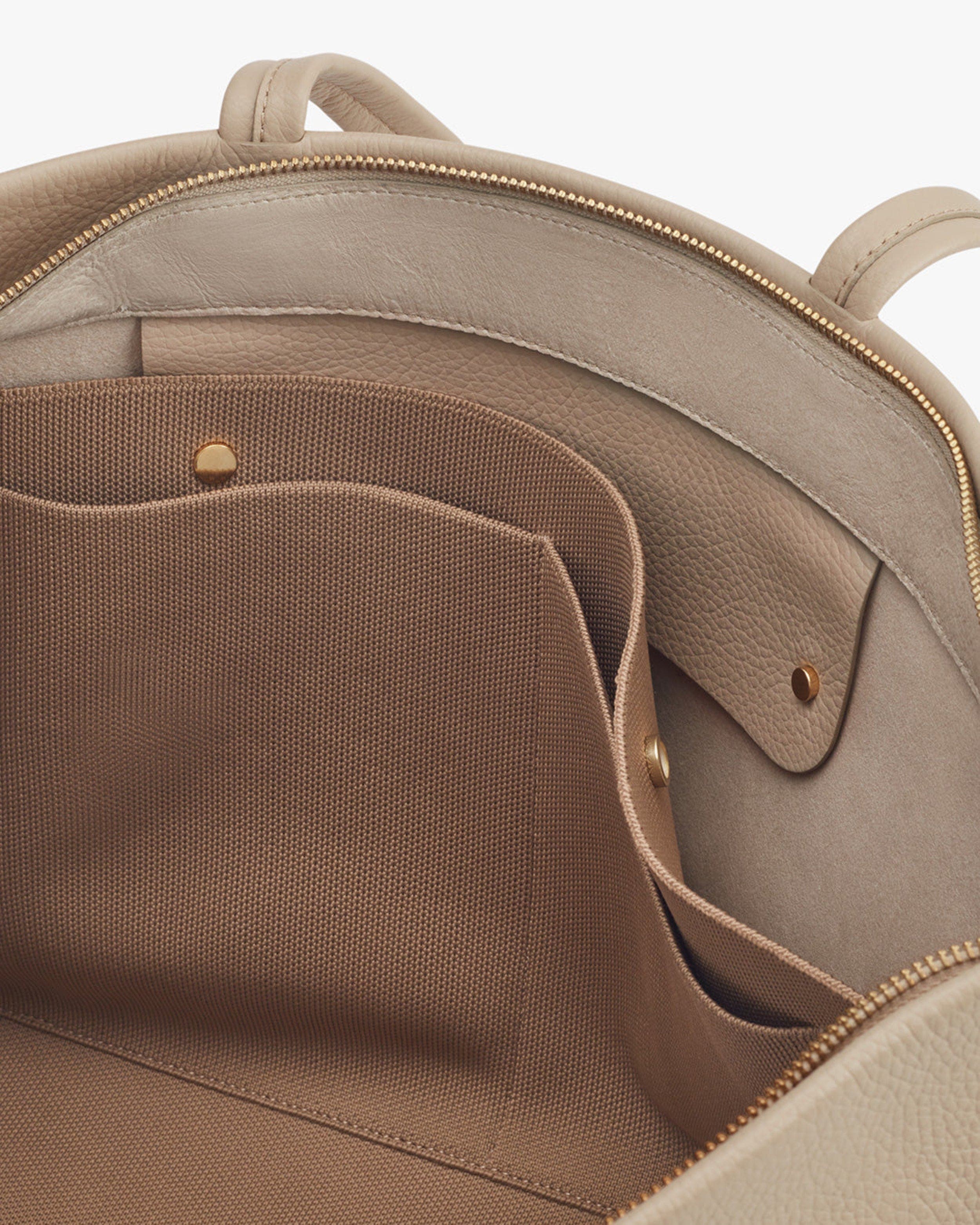 Classic Easy Tote Insert, Alternate, color, CAPPUCCINO