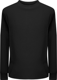 Aspect Cotton Boxy Rib Trim Long Sleeve Sweatshirt