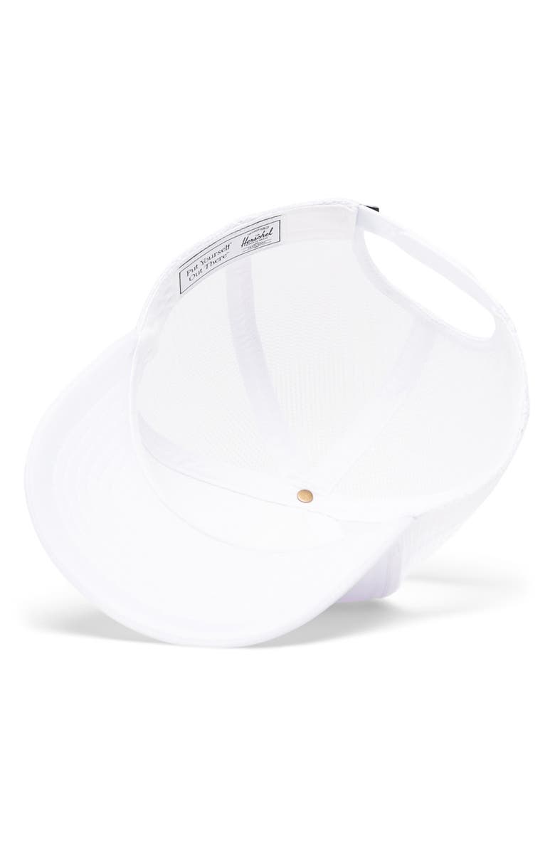 Herschel Supply Co. Whaler 6-Panel Baseball Hat, Alternate, color, White