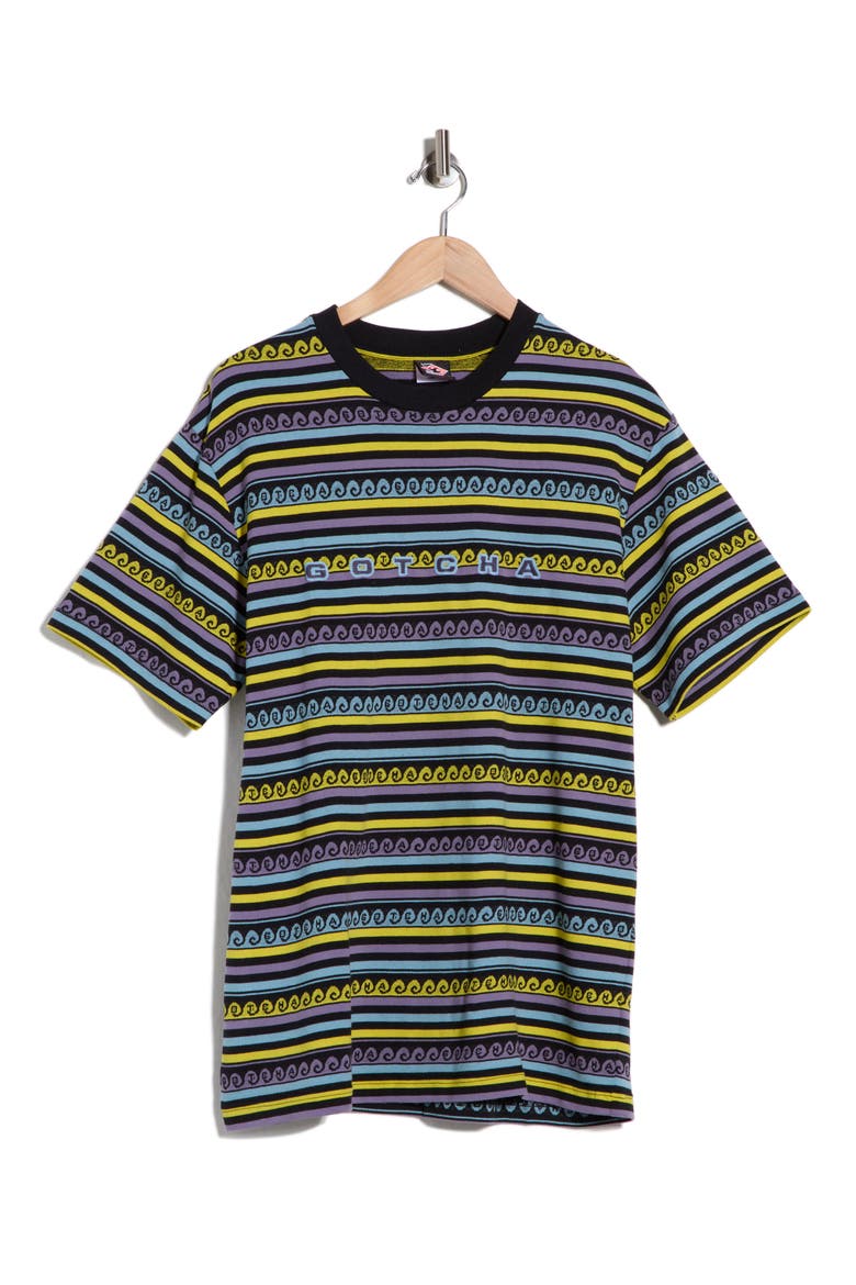 Bomb Cotton T-Shirt, Alternate, color, STRIPE