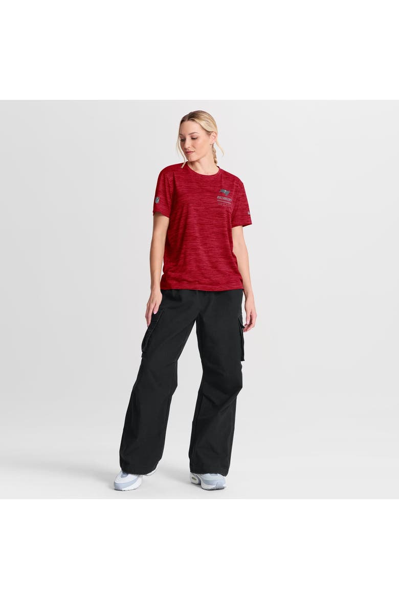 Women's Nike Red Tampa Bay Buccaneers Sideline Velocity Dri-FIT T-Shirt, Main, color, Red