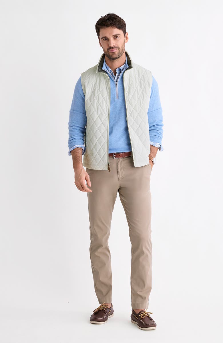 vineyard vines The Dorset Water Repellent Quilted Vest, Alternate, color, 