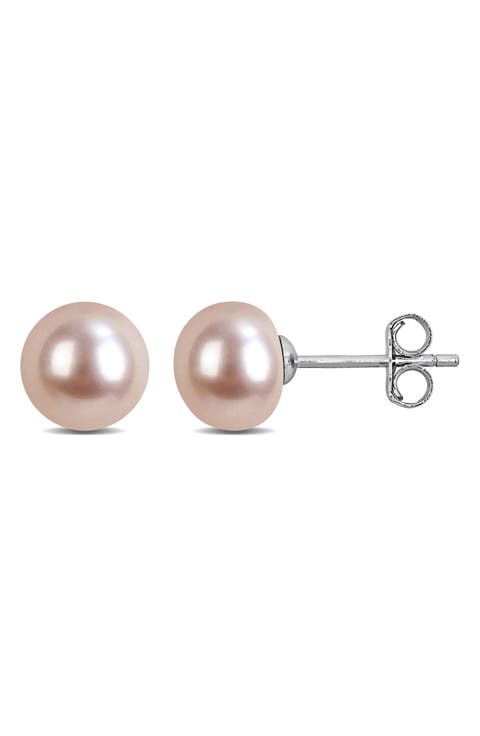 Cultured Freshwater Pearl Stud Earrings