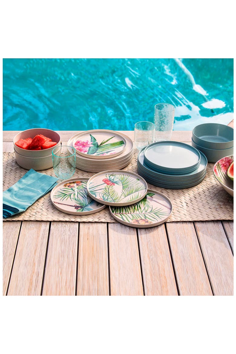 Set of 6 Palermo Salad Plates, Alternate, color, NATURAL